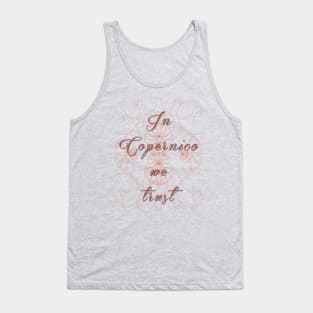 In science we trust (Copernico) Tank Top